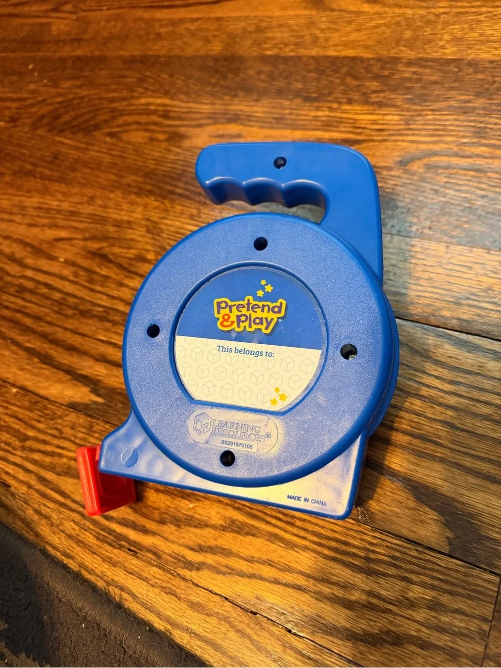 Pretend Play Tape Measure Toy by Pretend Play - Blue & Yellow